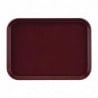 Rectangular Non-Slip Fiberglass EpicTread Bordeaux Tray 350mm - Cambro - Fourniresto