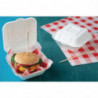 Boîtes À Hamburger Compostables - P 153mm - Lot de 500 - Fiesta Green