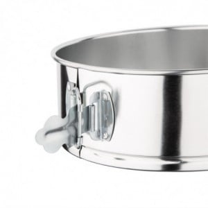 Moule Rond À Charnière en Fer Blanc - Ø 220mm - Vogue