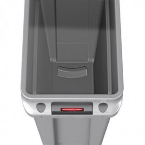 Slim Jim Gray Container - 87L - Rubbermaid