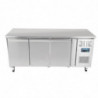 Refrigerated Table Positive 3 Doors Series U - 417L - Polar - Fourniresto