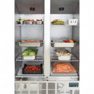 Positive Refrigerated Cabinet 2 Doors Series G - 960L - Polar