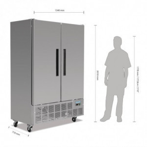 Armoire Réfrigérée Négative 2 Portes Série G - 960L - Polar - Fourniresto