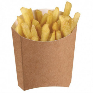 Grands Étuis À Frites Kraft Compostables - Lot de 1000 - Colpac