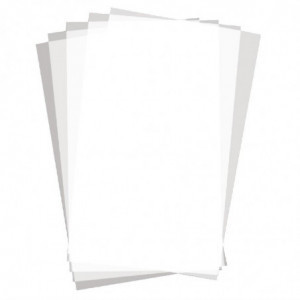 Carrés de Papier Ingraissable Uni - Lot de 500 - FourniResto