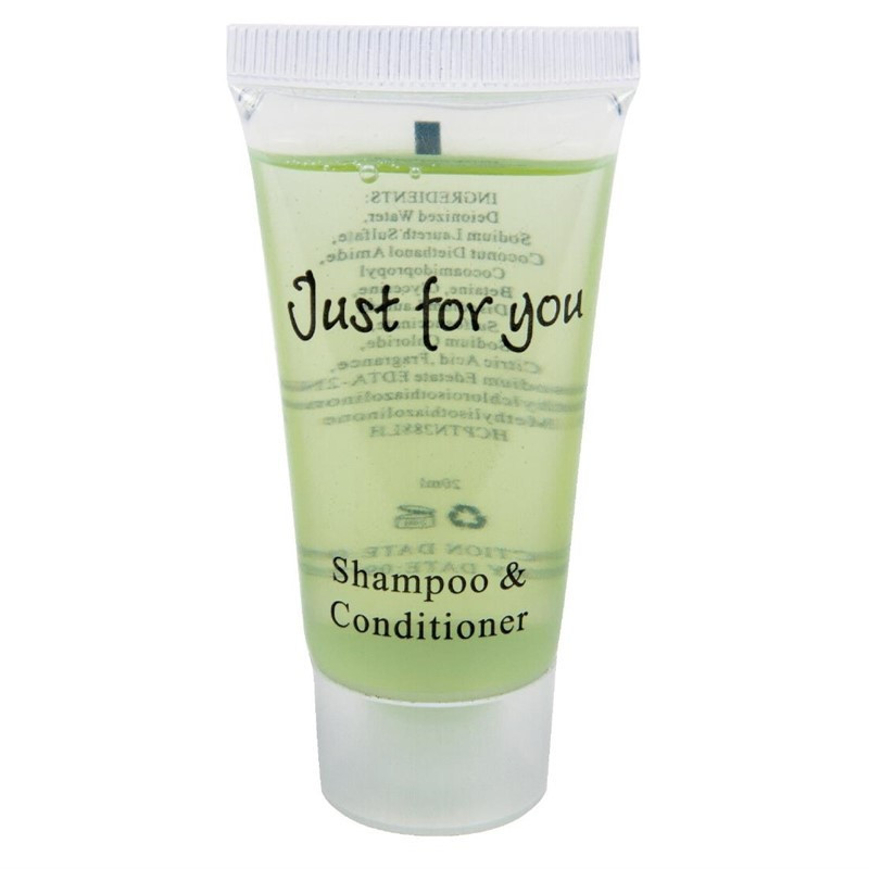 Shampoo and Conditioner Just For You - 20 ml - Pack of 100 - FourniResto - Fourniresto