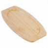 Light wood stand for dish GG133 - Olympia - Fourniresto