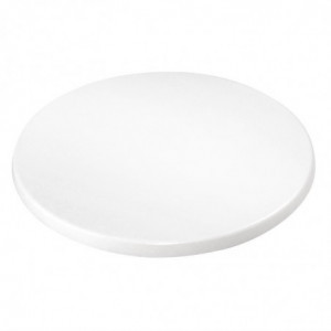 White Round Table Top - Ø 600mm - Bolero