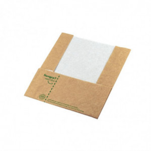 Sachets Panini Kraft Compostables - Lot de 500 - Vegware