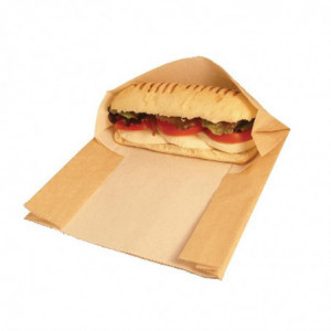 Sachets Panini Kraft Compostables - Lot de 500 - Vegware