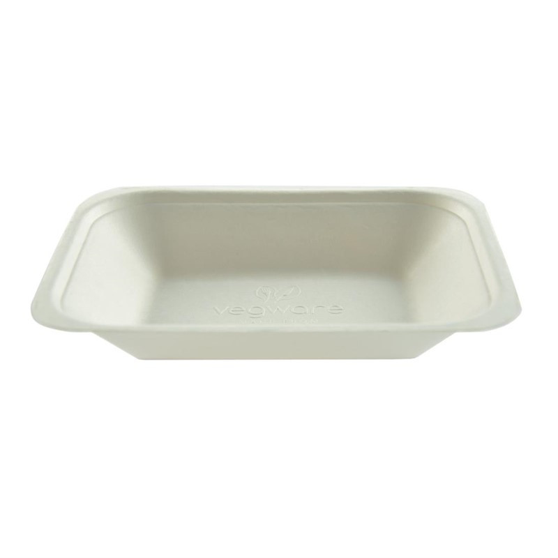 Barquettes na hranolky z bagasy - P 175 mm - Balenie 500 kusov - Vegware