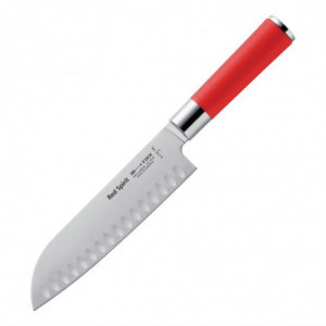 Santoku nôž s dierkovaným ostriečkom Red Spirit - 180mm - Dick