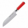 Couteau Santoku Alvéolé Red Spirit - 180mm - Dick