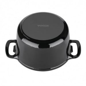 Grande Cocotte Ronde Noire - 4L - Vogue