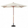 Parasol Carré Écru - L 2500 x P 2500mm - Bolero