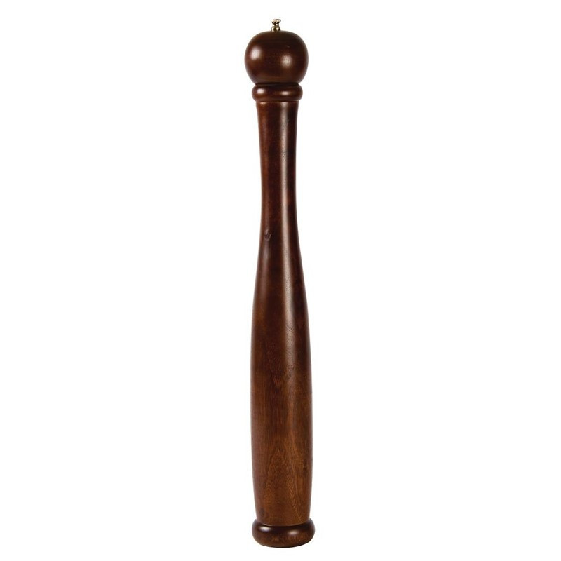 Table salt or pepper mill in dark wood - Olympia - Fourniresto