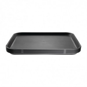 Rectangular non-slip tray 405 x 305mm - Olympia KRISTALLON - Fourniresto