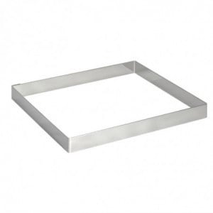 Cercle Na Koláč Štvorcový z Nerezovej Ocele - D 200 x Š 200mm- De Buyer