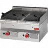 Lava Stone Gas Grill-P 600mm - Gastro M