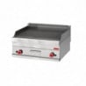 Gas griddle 650 with smooth plate - Gastro M - Fourniresto