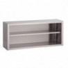 Placard Ouvert Mural en Inox- L 1000 x P 400mm - Gastro M