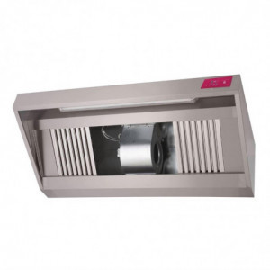 Kompletný nerezový digestor-L 2500 x H 900mm - Gastro M