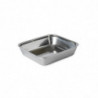 Bac à viande inox 244x216x55mm - FourniResto - Fourniresto