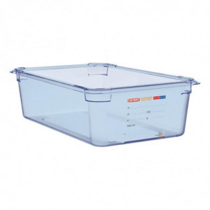 Blue airtight container ABS GN1/1 150mm - Araven - Fourniresto