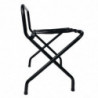 Folding black luggage rack - Bolero - Fourniresto