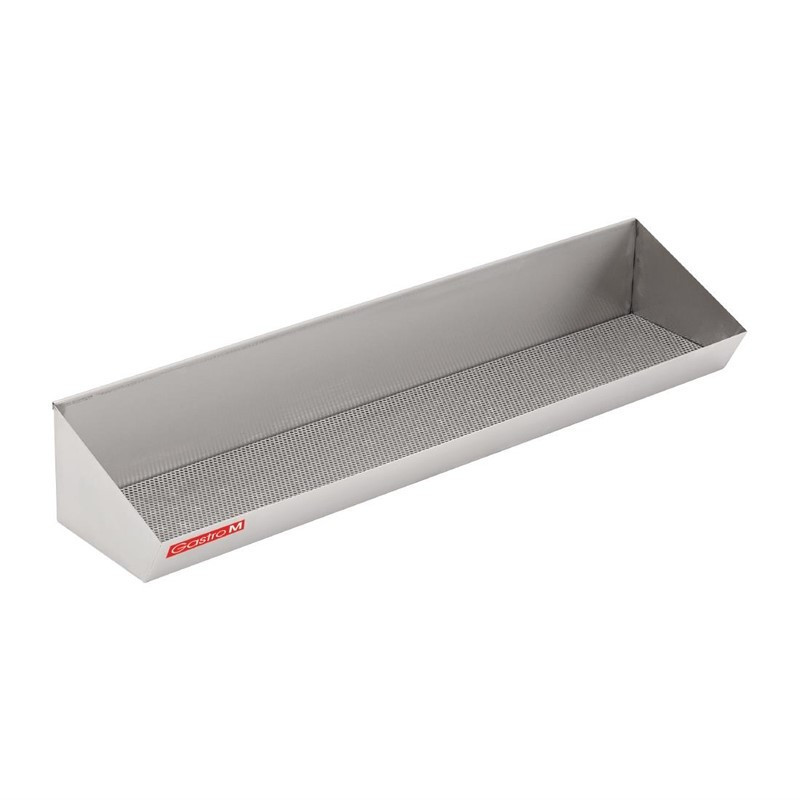 Stainless steel chip basket with draining filter 1000 x 280 x 200mm - Gastro M - Fourniresto