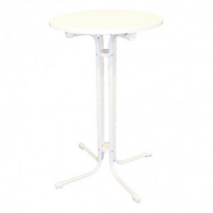 High table Limburg White - 70 cm - FourniResto - Fourniresto