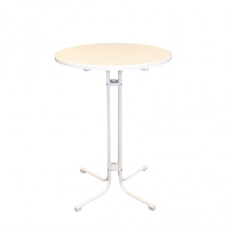 Standing table Limburg White 80 cm - FourniResto - Fourniresto