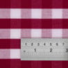 Štvorcový obrus s červenými kockami z polyesteru 1780 x 1780mm - Mitre Essentials - Fourniresto