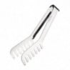 Stainless steel spaghetti tongs 19.5 cm - Vogue - Fourniresto