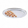 Plat de service ovale inox - 300mm - Olympia - Fourniresto