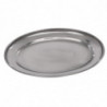 Plat de service ovale inox - 660mm - Olympia - Fourniresto