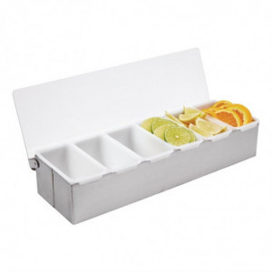 6-compartment box 475ml - Olympia - Fourniresto