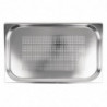 Bac Gastronorme inox perforé GN 1/1 150mm - Vogue - Fourniresto