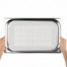 Bac Gastronorme inox perforé GN 1/1 150mm - Vogue - Fourniresto