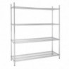 Modular Shelf 4 Levels - W 1525 x D 457mm - Vogue