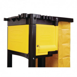 Uzamykateľný priečinok pre vozík L658 - Rubbermaid
