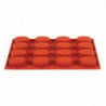 Moule 16 Ovales en Silicone Formaflex - GN 1/3 - Pavoni