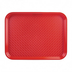 Plateau Self-Service Rouge 450 X 350Mm - Olympia KRISTALLON - Fourniresto