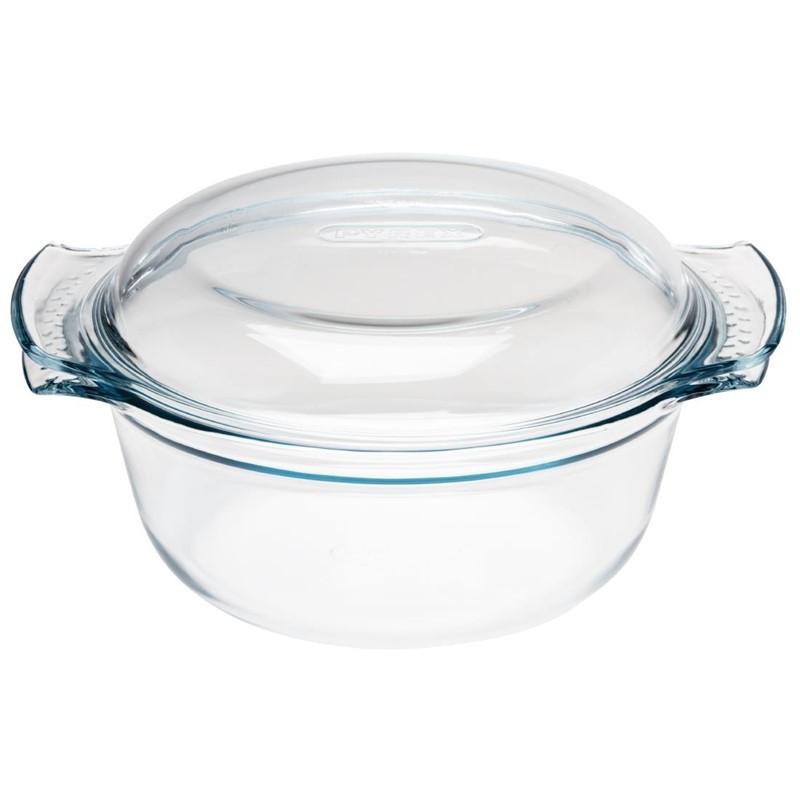 Okrúhla sklenená nádoba - 3,75L - Pyrex