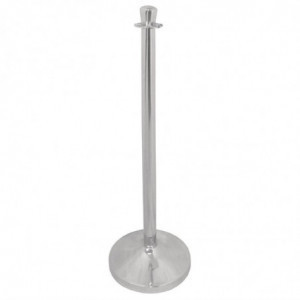 Stainless steel flat top entrance post - Bolero - Fourniresto