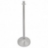 Stainless steel flat top entrance post - Bolero - Fourniresto