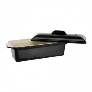 Black Cast Iron Terrine - 1.3 L - Vogue