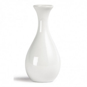 Vase bouteille blanc 125mm - Lot de 12 - Olympia - Fourniresto