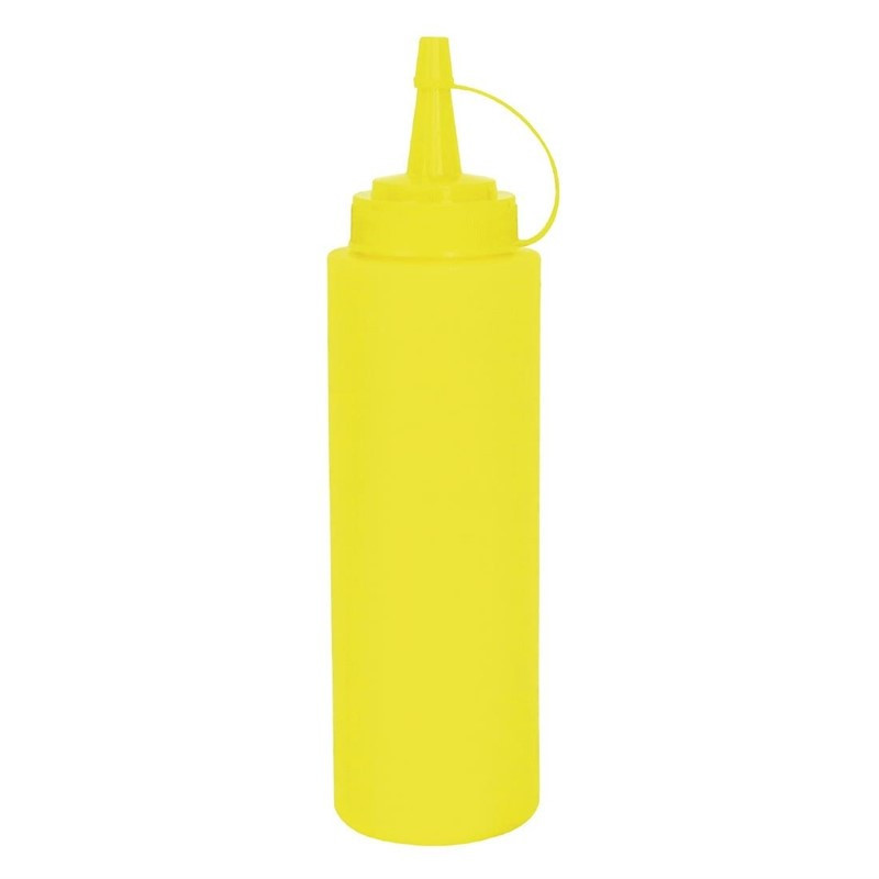 Sauce dispenser 1L yellow - Vogue - Fourniresto