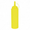 Distributeur de sauce  1L jaune - Vogue - Fourniresto